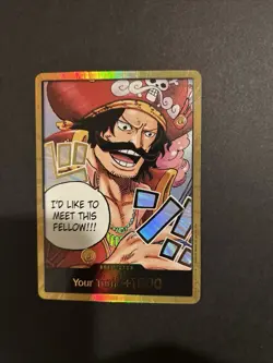 DON!! Card (Gol.D.Roger) (Gold) Carrying On His Will Foil - Image 1