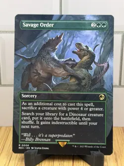 MTG Savage Order (Borderless) Regular #6 - Image 1
