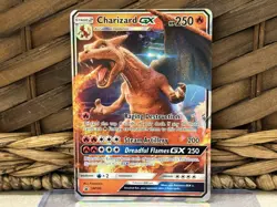 Pokemon Card TCG Charizard GX SM195 Detective Pikachu Black Star Promo Holo NM - Image 1