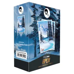 Ultra Pro Apex Deck Protector Bob Ross Winter Paradise Card Sleeves - Image 1