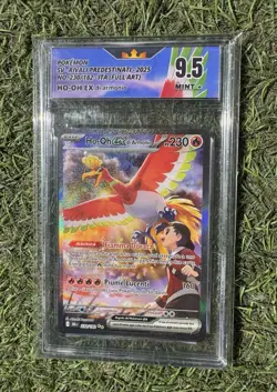 Ho-oh Ex Di Armonio Rivali Predestinati 2025 Ita Hooh Pokemon 230/182 Stark 9.5 - Image 1