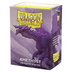 Dragon Shield Deck Protector Matte Amethyst Card Sleeves - Image 1