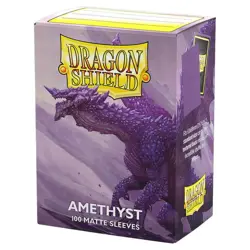 Dragon Shield Deck Protector Matte Amethyst Card Sleeves - Image 2