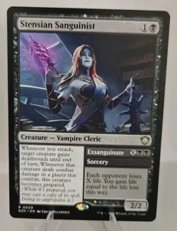 Stensian Sanguinist MTG Commander: Secrets of Strixhaven Regular - Image 1