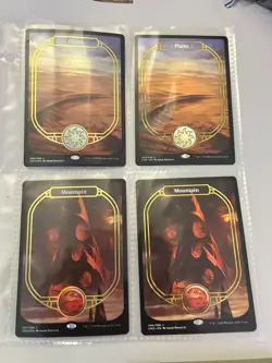 MTG Unsanctioned Full Art Land Lot Foil & Nonfoil - Image 2