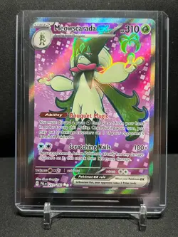 Meowscarada ex 231/193 Full Art Ultra Rare Pokemon 2023 Paldea Evolved LP - Image 1