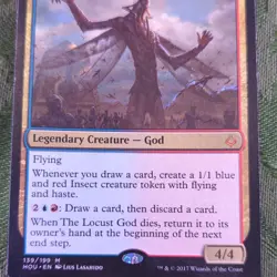 Magic: The Gathering The Locust God Hour of Devastation Mythic Regular 139/199 - Image 1