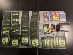 MTG Magic The Gathering Fallout Precon Hail Caesar Commander Deck with Sleeves - Image 1