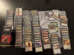 MTG Magic The Gathering Fallout Precon Hail Caesar Commander Deck with Sleeves - Image 2