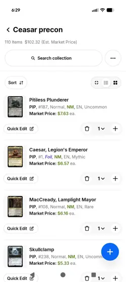 MTG Magic The Gathering Fallout Precon Hail Caesar Commander Deck with Sleeves - Image 3