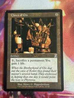 MTG - Claws of Gix - Timeshifted - MP - Magic the Gathering - Image 1
