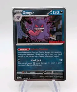 Pokemon TCG Gengar 050/088 Promo GameStop Stamped - Factory Sealed - Image 1