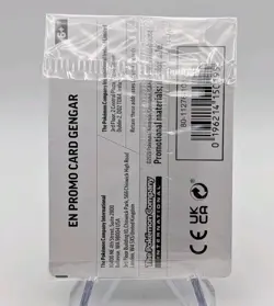 Pokemon TCG Gengar 050/088 Promo GameStop Stamped - Factory Sealed - Image 2