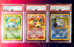 Pokemon Charizard Blastoise Venusaur Celebrations Collection Base Set PSA 10 x2 - Image 1