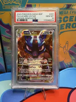 Pokemon Promo Lucario VSTAR SWSH291 PSA 10 - Image 1