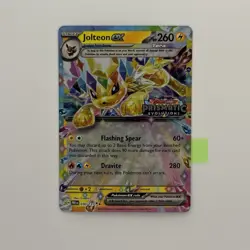 Jolteon EX 030/131 Stamped Promo | Prismatic Evolutions Pokemon Card NM - Image 1