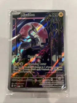 Pokemon TCG Miraidon SVP Black Star Promos Holo Card SVP013 Sealed NM Condition - Image 1