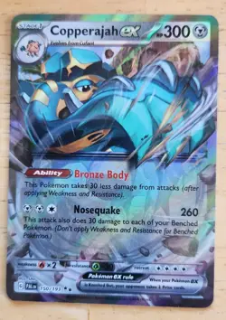 Copperajah ex 150/193 Double Rare Paldea Evolved Pokemon Engish NM - Image 1