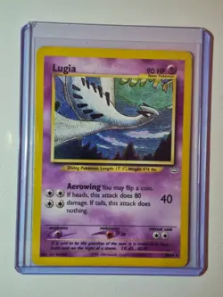Pokemon TCG LUGIA (#20/64) Neo Revelation Vtg 2000 Regular Rare NM - Image 1