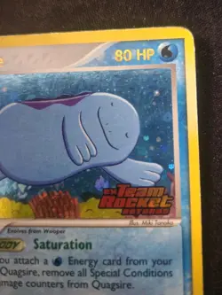 Quagmire 26/109 Reverse Holo Stamped Team Rocket Returns Rare Pokemon - Image 3