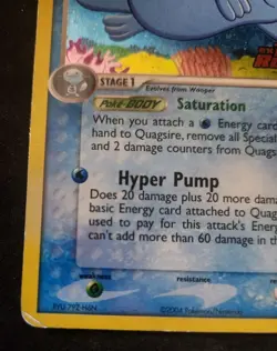 Quagmire 26/109 Reverse Holo Stamped Team Rocket Returns Rare Pokemon - Image 5