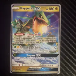 The Pokemon Company Rayquaza GX 109/168 Ultra Rare HP 180 2018 EN - Image 1
