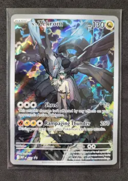 Pokemon N's Zekrom Black Star Promo 031 - Mega Evolution - NM - Image 3