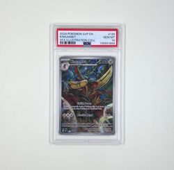 2024 Pokemon SVP Kingambit #130 Shrouded Fable Illustration Collection PSA 10 GE - Image 1