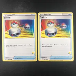 Pokemon TCG Switch 183/202 Sword & Shield Lot of 6 Non Holo LP - Image 4