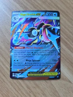 Mega Greninja ex 022/086 - ME: Chaos Rising Pokemon TCG - English NM - Image 1