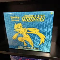 Pokemon TCG Sun Moon Lost Thunder Elite Trainer Box ETB Factory Sealed New - Image 1