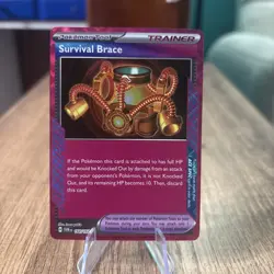 Pokemon TCG, Survival Brace 164/167 - Twilight Masquerade - Ace Spec Trainer - Image 1