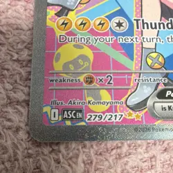 Pokemon Iono's Bellibolt EX Full Art Holo Ultra Rare 280 HP 172/159 Sv09 English - Image 2