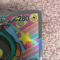 Pokemon Iono's Bellibolt EX Full Art Holo Ultra Rare 280 HP 172/159 Sv09 English - Image 4