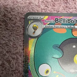 Pokemon Iono's Bellibolt EX Full Art Holo Ultra Rare 280 HP 172/159 Sv09 English - Image 5