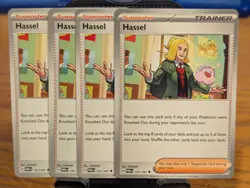 Pokemon TCG Twilight Masquerade Hassel 151/167 x4 Playset - Image 1