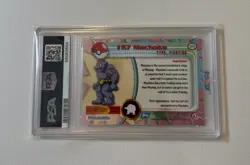 1999 TOPPS POKEMON TV #67 MACHOKE PSA 10 - Image 2