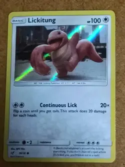 Lickitung 16/18 Common Detective Pikachu Pokemon Lightly Played - Image 1