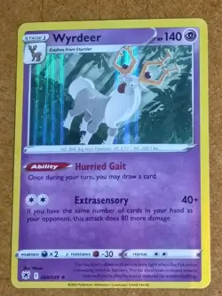 Wyrdeer 69/189 Rare Deck Exclusives Pokemon Lightly Played - Image 1