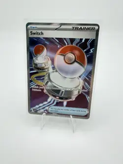 2025 Pokemon TCG Switch 123/94 PFL Full Art Ultra Rare NM - Image 1