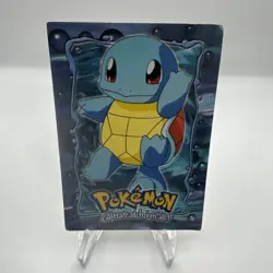 Squirtle E7 of 12 - Topps Series BLUE LOGO Pokemon Card Non Holo - Image 1