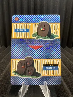 Diglett #601 - Vintage Pocket Monsters Vending Holo Prism 1999 - Pokemon - Image 1