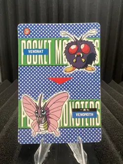 Mankey #598 - Vintage Pocket Monsters Vending Holo Prism 1999 - Pokemon - Image 2