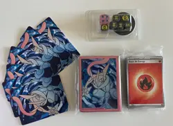 Pokemon Chaos Rising Sleeves Dice Dividers Coin Energy Sealed Bundle - Image 1