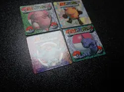 Pokemon GB Pocket Mini Stadium Card Non Holo x4 Chansey Machamp etc #5792 - Image 2