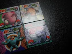 Pokemon GB Pocket Mini Stadium Card Non Holo x4 Chansey Machamp etc #5792 - Image 3