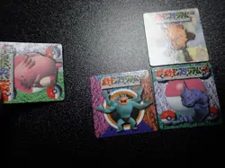 Pokemon GB Pocket Mini Stadium Card Non Holo x4 Chansey Machamp etc #5792 - Image 5