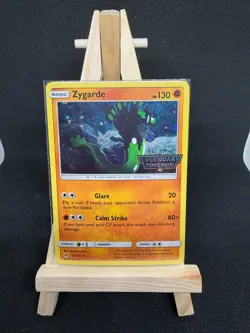 Pokemon Zygarde Promo 072/131 Forbidden Light LP Legendary Pokemon Stamped - Image 1