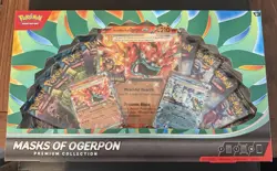 Pokemon TCG Masks of Ogerpon Premium Collection Box Sealed New - Image 1