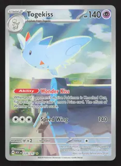 Togekiss 235/217 Ascended Heroes Illustration Rare Pokemon Near Mint - Image 1